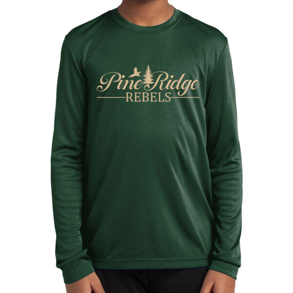 Pine Ridge - Youth Long Sleeve PosiCharge ® Competitor Tee Thumbnail