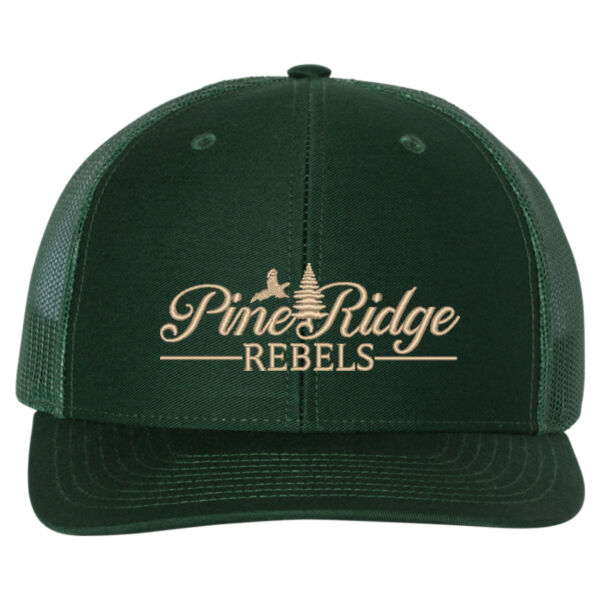 Embroidered Pine Ridge Rebels - Snapback Trucker Cap Thumbnail